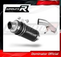 échappement silencieux DOMINATOR GP1 noir compatible avec la moto Suzuki GSXF 650 2007  2016 2