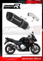 exhaust muffler DOMINATOR HP1 BLACK fits to Suzuki GSXF 650 2007  2016