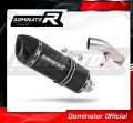 échappement silencieux DOMINATOR HP1 noir compatible avec la moto Suzuki GSXF 650 2007  2016 2