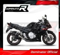 échappement silencieux DOMINATOR HP1 noir compatible avec la moto Suzuki GSXF 650 2007  2016 4