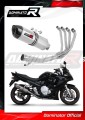système d’échappement complet avec silencieux DOMINATOR Full System HP1 compatible avec la moto Suzuki GSX 1250 FA 2010  2016