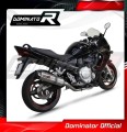 complete exhaust system with muffler DOMINATOR Full System HP1 fits to Suzuki GSX 1250 FA 2010  2016 3