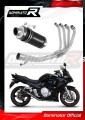 complete exhaust system with muffler DOMINATOR Full System GP1 BLACK fits to Suzuki GSX 1250 FA 2010  2016