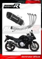kompletny układ wydechowy z tłumikiem DOMINATOR Full System HP1 CZARNY pasujący do motocykla Suzuki GSX 1250 FA 2010 - 2016