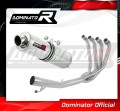 système d’échappement complet avec silencieux DOMINATOR Full System rond compatible avec la moto Suzuki GSXF 650 2007  2016 2
