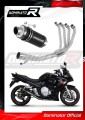 système d’échappement complet avec silencieux DOMINATOR Full System GP1 noir compatible avec la moto Suzuki GSXF 650 2007  2016