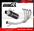 système d’échappement complet avec silencieux DOMINATOR Full System GP1 noir compatible avec la moto Suzuki GSXF 650 2007  2016 2