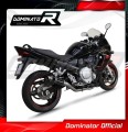 système d’échappement complet avec silencieux DOMINATOR Full System GP1 noir compatible avec la moto Suzuki GSXF 650 2007  2016 3