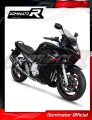 Suzuki GSX 650 F 2007-2016 Dominator Full System Exhaust Muffler Manifold Collector Silencer Echappement Silencieux Scarico Marmitta Escape Tłumik HP1 BLACK 4