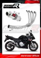 système d’échappement complet avec silencieux DOMINATOR Full System GP1 compatible avec la moto Suzuki GSXF 650 2007  2016