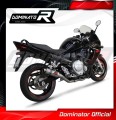 système d’échappement complet avec silencieux DOMINATOR Full System GP1 compatible avec la moto Suzuki GSXF 650 2007  2016 3