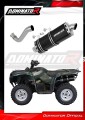 échappement silencieux DOMINATOR P7 noir compatible avec la moto Yamaha YFM 700 GRIZZLY 2007  2015
