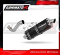 échappement silencieux DOMINATOR P7 noir compatible avec la moto Yamaha YFM 700 GRIZZLY 2007  2015 2