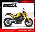 kompletny układ wydechowy z tłumikiem DOMINATOR Full System GP CZARNY pasujący do motocykla Honda CBR 650 F 2014 - 2018 2