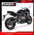 complete exhaust system with muffler DOMINATOR Full System GP fits to Honda CBR 650 R 2019  2023