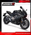 kompletny układ wydechowy z tłumikiem DOMINATOR Full System GP CZARNY pasujący do motocykla Honda CBR 650 R 2019 - 2023 3