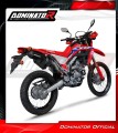 wydech tłumik DOMINATOR MX2 CZARNY pasujący do motocykla Honda CRF 300L / Rally 2021 - 2023 3