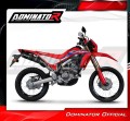 exhaust muffler DOMINATOR MX2 BLACK fits to Honda CRF 300L / Rally 2021  2023 4