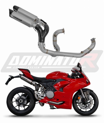 Ducati Panigale V2 2020 - 2023 Full Exhaust System Collector Muffler Silencer Auspuff Sportauspuff Echappement Silencieux Scarico Scarichi Escape Wydech Tłumik Titanium HP8 7
