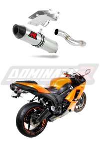 Kawasaki ZX6R 636 2007 - 2008 Pot d'échappement Silencieux HP2 + dB killer medium