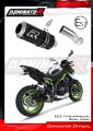 exhaust muffler DOMINATOR homologated road legal GP BLACK fits to Kawasaki Z 900 2020  2024 4