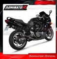 exhaust muffler DOMINATOR GP1 BLACK fits to Suzuki GSXF 750 1998  2006 3