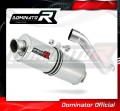 wydech tłumik DOMINATOR Homologowany Owalny pasujący do motocykla Kawasaki Z750 2004 - 2006 2