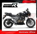 wydech tłumik DOMINATOR Homologowany GP1 CZARNY pasujący do motocykla Kawasaki Z750 2004 - 2006 4