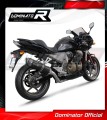 échappement silencieux DOMINATOR homologué HP1 noir compatible avec la moto Kawasaki Z750 2004  2006 3