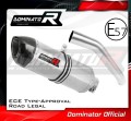 exhaust muffler DOMINATOR homologated road legal HP1 fits to Kawasaki Z750 2007  2012