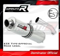 échappement silencieux DOMINATOR homologué rond compatible avec la moto Kawasaki ZX10R 2004  2005