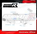 complete exhaust system with muffler DOMINATOR Full System GP3 fits to Yamaha XSR 900 2022  2023 2