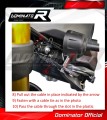 Yamaha XSR 900 2022 - 2023 Full Exhaust System  Muffler Auspuff Sportauspuff Silencer Echappement Silencieux Scarico Scarichi Escape Collector Manifold Wydech Tłumik HP3 BLACK Low Level  DOMINATOR 8