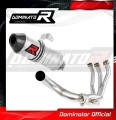 complete exhaust system with muffler DOMINATOR Full System HP3 fits to Yamaha MT 09 TRACER 900 2015  2020 4
