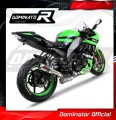 échappement silencieux DOMINATOR homologué GP compatible avec la moto Kawasaki ZX10R 2008  2010 3