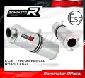 wydech tłumik DOMINATOR Homologowany Owalny pasujący do motocykla Kawasaki ZX6R 1998 - 2002