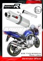 exhaust muffler DOMINATOR homologated road legal OV fits to Yamaha FZS FAZER 1000 2001  2005