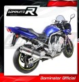 wydech tłumik DOMINATOR Homologowany Owalny pasujący do motocykla Yamaha FZS FAZER 1000 2001 - 2005 3