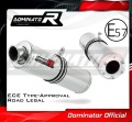 échappement silencieux DOMINATOR homologué rond compatible avec la moto Yamaha YZF 1000 R Thunderace 1996  2003