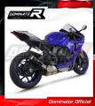 wydech tłumik DOMINATOR Homologowany GP CZARNY pasujący do motocykla Yamaha YZF R1 1000 RN65 2020 - 2022 3