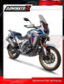 complete exhaust system with muffler DOMINATOR Full System HP7 titanium fits to Honda CRF 1100L Africa Twin Adventure 2020  2023 6