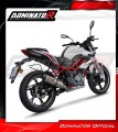 kompletny układ wydechowy z tłumikiem DOMINATOR Full System HP3 pasujący do motocykla Benelli BN 125 2018 - 2023 3