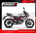 kompletny układ wydechowy z tłumikiem DOMINATOR Full System HP3 pasujący do motocykla Benelli BN 125 2018 - 2023 4