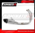 kompletny układ wydechowy z tłumikiem DOMINATOR Full System HP8 Tytanowy pasujący do motocykla Yamaha MT 07 2021 - 2024 2