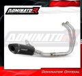 kompletny układ wydechowy z tłumikiem DOMINATOR Full System HP8 CZARNY pasujący do motocykla Yamaha YZF R7 2021 - 2024