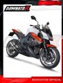 kompletny układ wydechowy z tłumikiem DOMINATOR Full System GPS pasujący do motocykla Kawasaki Z1000 2010 - 2013 6