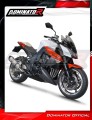 kompletny układ wydechowy z tłumikiem DOMINATOR Full System HP1 pasujący do motocykla Kawasaki Z1000 2010 - 2013 5