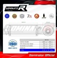 Pegaso 650 Strada Exhaust Aprilia Muffler Auspuff Sportauspuff Silencer Echappement Silencieux Scarico Scarichi Escape ROUND 2007 - 2010 Dominator 3