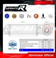 échappement silencieux DOMINATOR ovale compatible avec la moto Aprilia Pegaso 650 GA 1992  1996 4