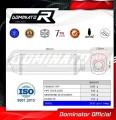 Triumph Tiger 1050 2006 -2012  motorcycle Exhaust Muffler Auspuff Sportauspuff Silencer Echappement Silencieux Scarico Scarichi Escape Wydech Tłumik  HP7 BLACK Dominator 4